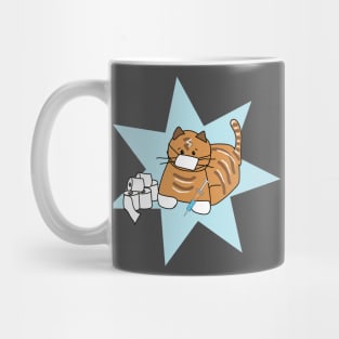 Vaccine Corona Cat Mug